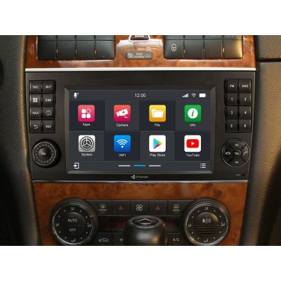 Dynavin D9 Series Οθόνη Mercedes CLK 2005-2009 7" Android11 Navigation Multimedia Station