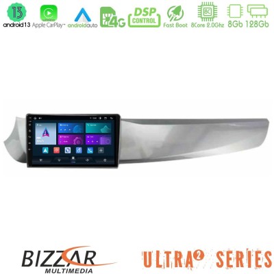 Bizzar ULTRA Series Alfa Romeo Giulietta 2010-2014 8core Android13 8+128GB Navigation Multimedia Tablet 9"