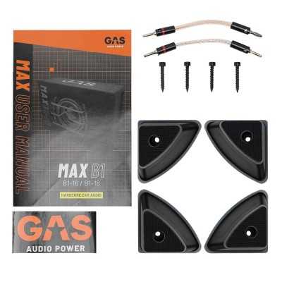 MAX B1-18 Subwoofer loaded enclosure αυτοκινήτου 8" 1000 W Gas Audio Power