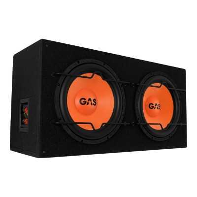 MAD B1-212 Subwoofer αυτοκινήτου loaded enclosure 2x12" 1200 W Gas Audio Power