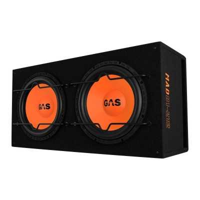 MAD B1-212 Subwoofer αυτοκινήτου loaded enclosure 2x12" 1200 W Gas Audio Power