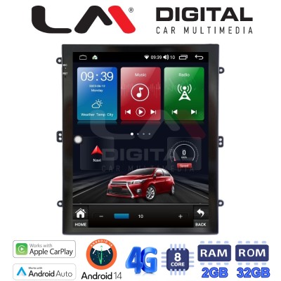 LM Digital - LM R8997 GPS Οθόνη OEM Multimedia τύπου Tesla 9,7inch (CarPlay/AndroidAuto/BT/GPS/WIFI/GPRS)