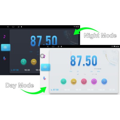 GL-700 (XD8581-4645) 4+64GB, 10.1 inch Οθόνη universal Tablet style Multimedia Αυτοκινήτου (CarPlay/AndroidAuto/BT/GPS/WIFI/GPRS