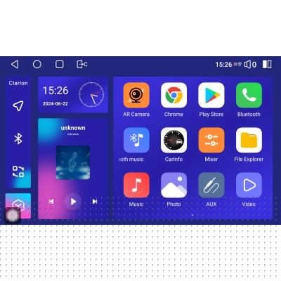 CLARION GL75250 Οθόνη OEM Multimedia Αυτοκινήτου για Fiat Bravo 2007 (CarPlay/AndroidAuto/BT/GPS/WIFI/GPRS)