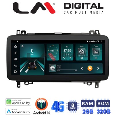 LM Digital - LM FR8668 GPS Οθόνη OEM Multimedia Αυτοκινήτου για MERCEDES A(W169),B(W245) - SPRINTER - VITO (CarPlay/AndroidAuto/ LM Digital - LM FR8668 GPS Οθόνη OEM Multimedia Αυτοκινήτου για MERCEDES A(W169),B(W245) - SPRINTER - VITO (CarPlay/AndroidAuto/