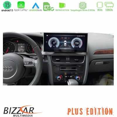 Bizzar Plus Edition Audi A4/A5 (B8) 2008-2015 (με MMI3G) Android13 8Core (8+128GB) Navigation Multimedia 10.25" HD Anti-reflecti