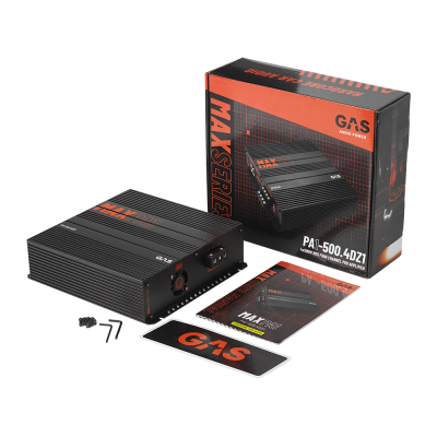 MAX PA1-500.4DZ1 Τετρακάναλος Ενισχυτής Αυτοκινήτου 4ch Gas Audio Power