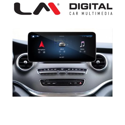 LM Digital - LM JFK512 464 Οθόνη OEM Multimedia Αυτοκινήτου για Mercedes GLC / V class 2020 2022 (CarPlay/AndroidAuto/BT/GPS/WI