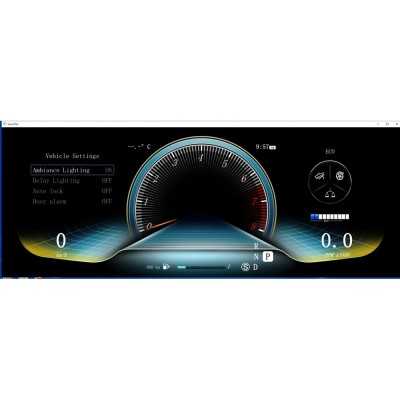 Mercedes C Class W204 2011-2014 Digital LCD Instrument Cluster 12.3" με HD οθόνη 1920*720