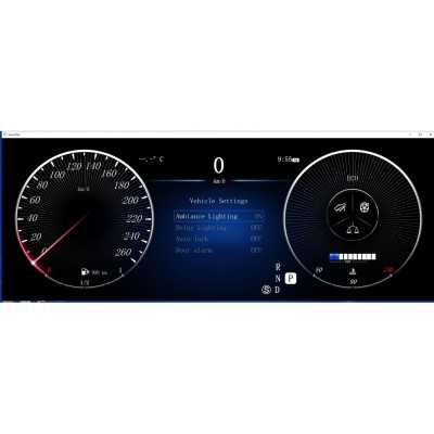 Mercedes E Class W212 2011-2014 Digital LCD Instrument Cluster 12.3" με HD οθόνη 1920*720
