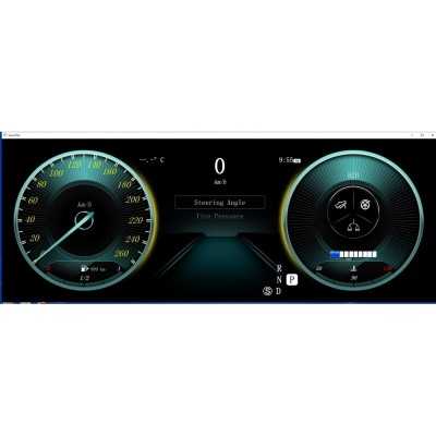 Mercedes E Class W212 2011-2014 Digital LCD Instrument Cluster 12.3" με HD οθόνη 1920*720