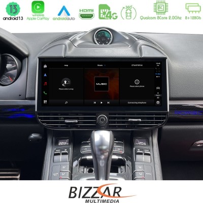 Bizzar OEM Porsche Cayenne 2011-2016 8core Android13 8+128G Navigation Multimedia 12.3"