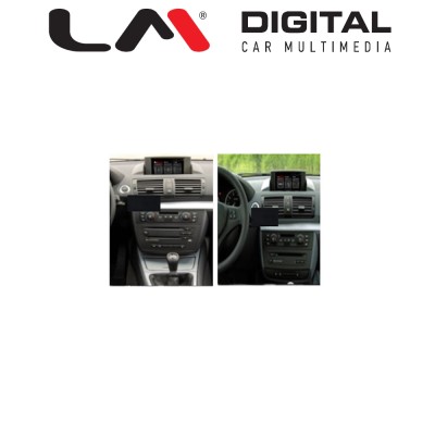 LM Digital - LM JFK171 CCC Οθόνη OEM Multimedia Αυτοκινήτου για BMW σειρά 1 E81 - E82 - E87 mod.2004 2012 (CarPlay/AndroidAuto/ LM Digital - LM JFK171 CCC Οθόνη OEM Multimedia Αυτοκινήτου για BMW σειρά 1 E81 - E82 - E87 mod.2004 2012 (CarPlay/AndroidAuto/