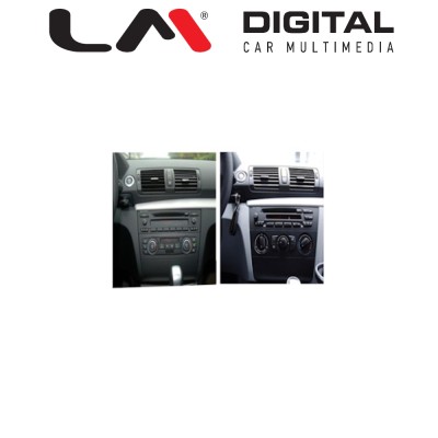 LM Digital - LM JFK170 M10 Οθόνη OEM Multimedia Αυτοκινήτου για BMW S1 E81 E82 E87 E88 2004 2011 (CarPlay/AndroidAuto/BT/GPS/WI