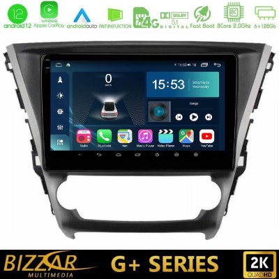 Bizzar G+ Series Toyota Avensis 2015-2018 8core Android12 6+128GB Navigation Multimedia Tablet 9"